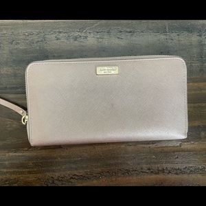 Kate spade rose gold wallet